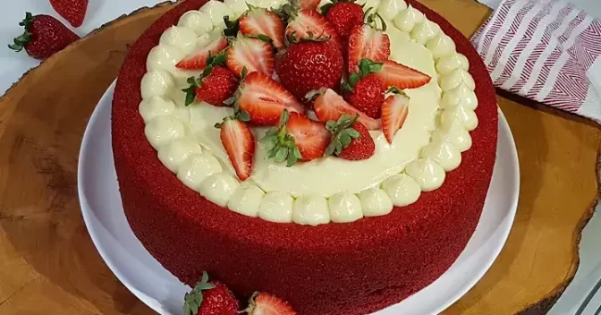 Bolos: Bolo Red Velvet Ballerine, Um Clássico Fica Muito Gostoso