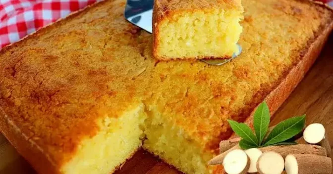 Bolos: Bolo de Mandioca Delicioso Uma Receita Cremosa e Saborosa Fácil