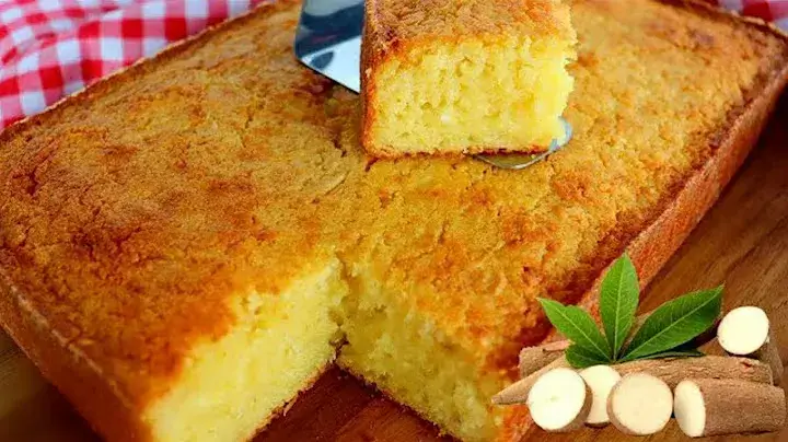 Bolo de Mandioca Delicioso Uma Receita Cremosa e Saborosa Fácil 