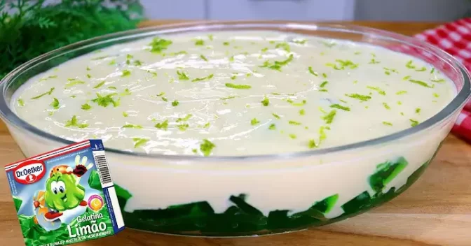 Sobremesas: Sobremesa Refrescante de Gelatina e Limão, Uma Receita Simples e Deliciosa