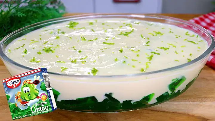 Sobremesas: Sobremesa Refrescante de Gelatina e Limão, Uma Receita Simples e Deliciosa 