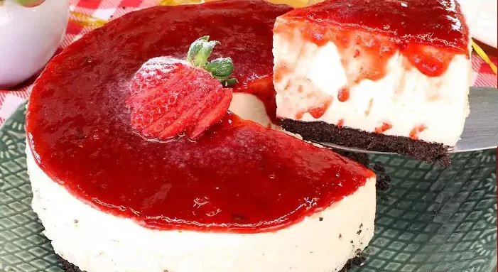 Esta Torta Sem Gelatina é a sobremesa perfeita para quem quer surpreender a família e...