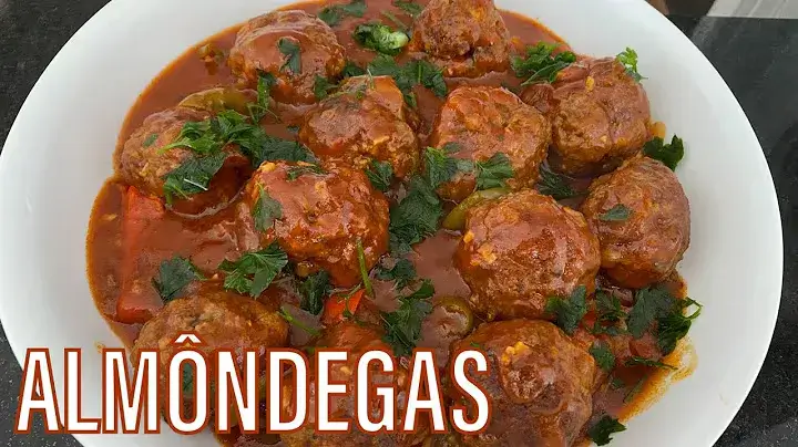 Almôndegas de Carne Moída Simples ao Molho Fácil de Fazer