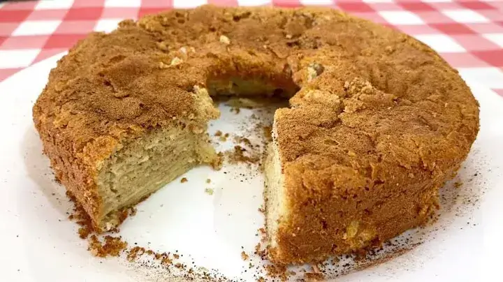 Bolo Low Carb de Maçã: Perfeito para Diabéticos, Sem Açúcar, Molhadinho e Delicioso!