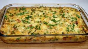Arroz de Forno Prático e Saboroso: Transforme o Arroz Sobrado em Uma Refeição Deliciosa