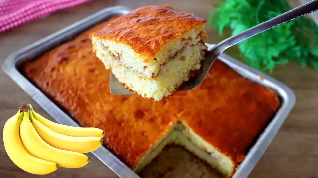 Bolo de Banana Recheado: Uma Receita Para um Bom Cafezinho