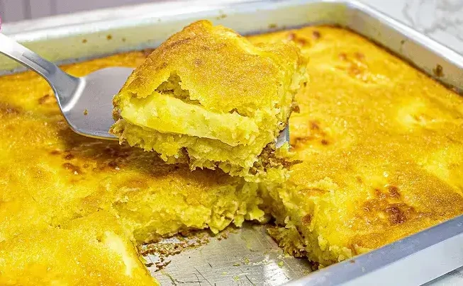 Bolo de Milho Tipo Pamonha Cremoso com Queijo: Receita Fácil e Irresistível