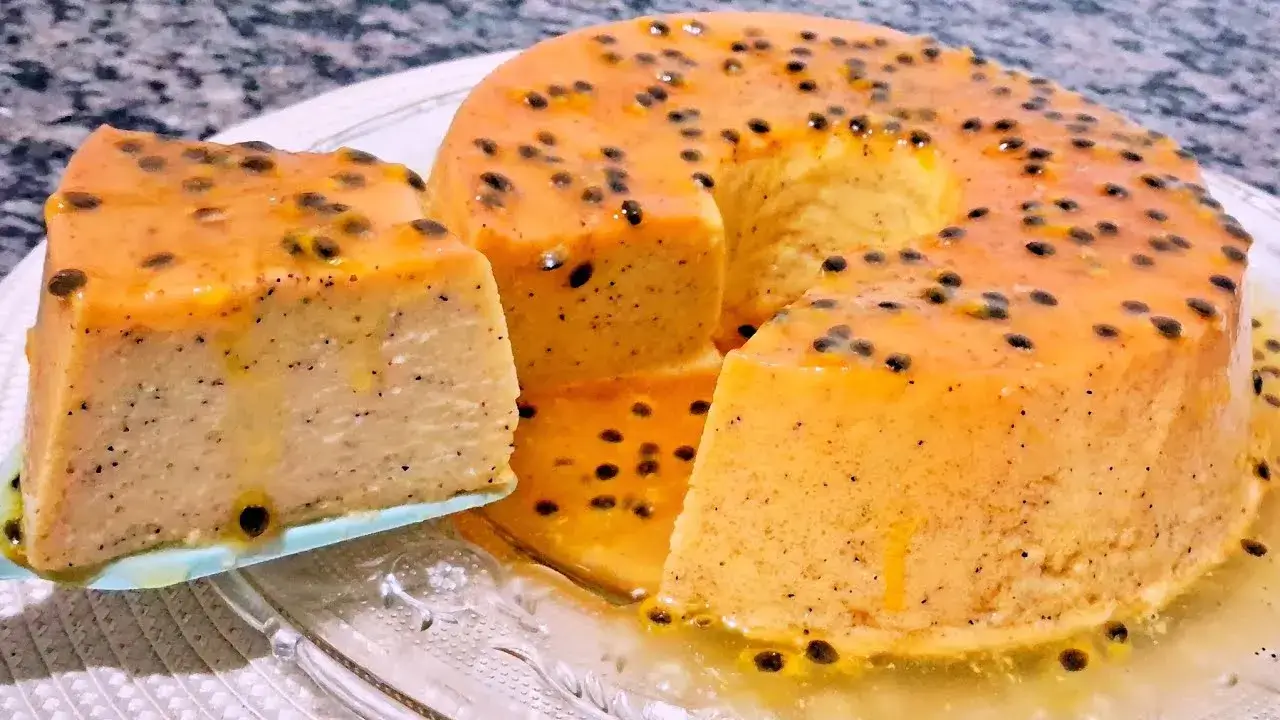 Pudim de Maracujá Cremoso: A Sobremesa Simples e Irresistível para Depois do Almoço