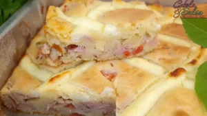 Torta de Cebola com Presunto e Queijo: Receita Rápida, Saborosa e Super Cremosa