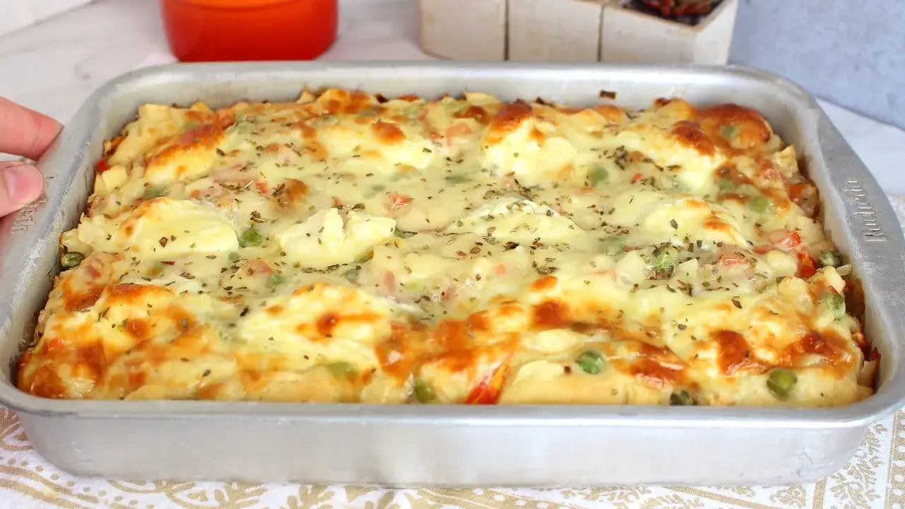 Torta de Palmito Cremosa com Cream Cheese: Uma Delícia Prática e Irresistível