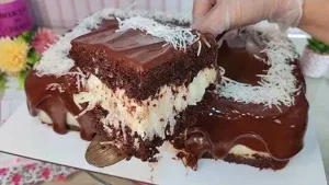 Bolo Gelado de Prestígio Mais Cremoso e Saboroso Que Você Vai Provar