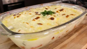 Filé de Tilápia ao Molho Cremoso de Palmito: Perfeito Para o Seu Almoço