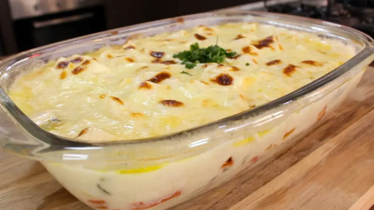 Filé de Tilápia ao Molho Cremoso de Palmito: Perfeito Para o Seu Almoço