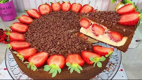 Torta Bombom de Morango, Uma Delícia Cremosa para Você Fazer