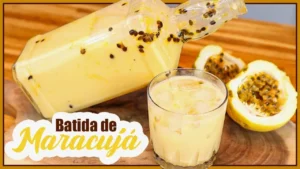 Batida de Maracujá Cremosa com Chocolate Branco: A Receita que Vai Surpreender Seu Paladar