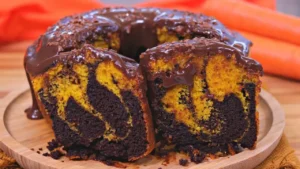 Bolo Mesclado de Cenoura com Chocolate: Uma Deliciosa Combinação de Sabores