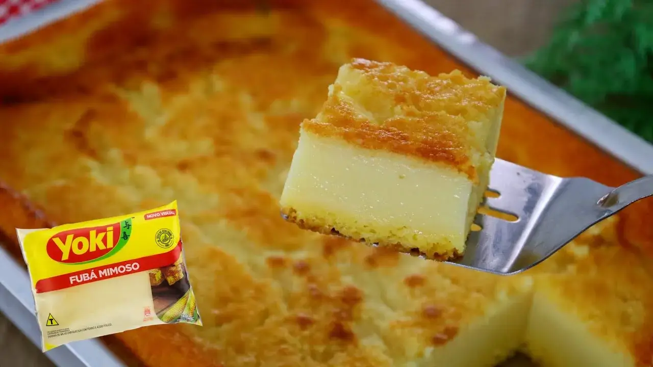 Bolo de Fubá Cremoso: Receita Fácil e Surpreendente Feita no Liquidificador