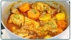 Frango Cozido com Batatas Suculento e Fácil de Fazer