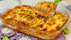 Lasanha de Carne Fácil com Camadas Cremosas e Sabor Surpreendente