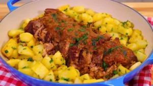 Maminha na Panela de Pressão com Batatas Douradas: Sabor e Maciez Que Você Vai Amar