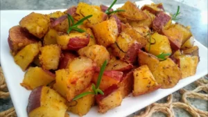 Batata Doce Assada com Alecrim: Crocante por Fora, Cremosa por Dentro
