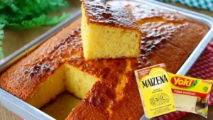 Bolo de Maizena com Fubá: Um Clássico Leve e Delicioso