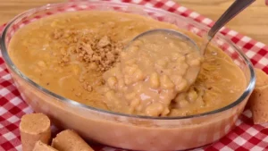 Canjica de Doce de Leite com Paçoca: Uma Receita Cremosa e Irresistível para o Arraiá