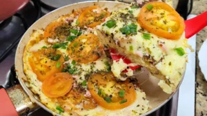 Omelete Mais Completo e Delicioso Para Você Fazer em Casa