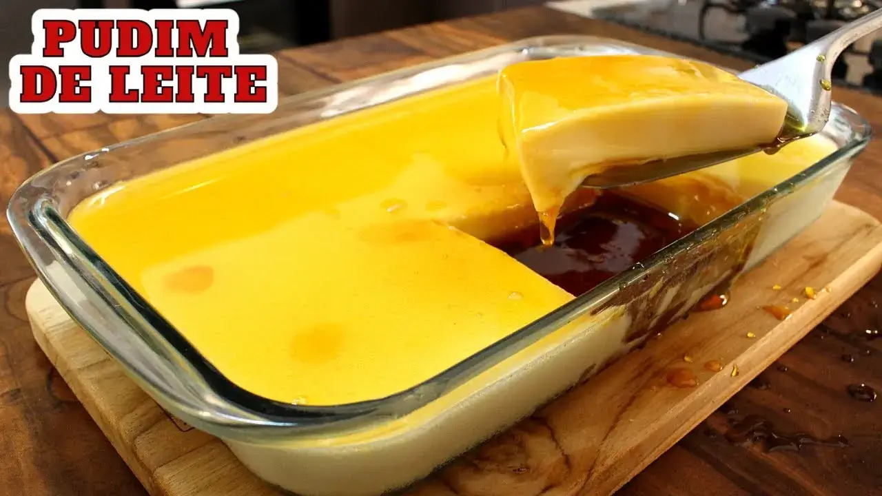 Pudim com Calda de Caramelo: A Sobremesa Perfeita Para Hoje