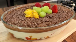 Sobremesa de Frutas com Ganache: Um Toque Especial na Sua Mesa