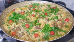 Arroz Com Costela Fácil e Saboroso Passo a Passo