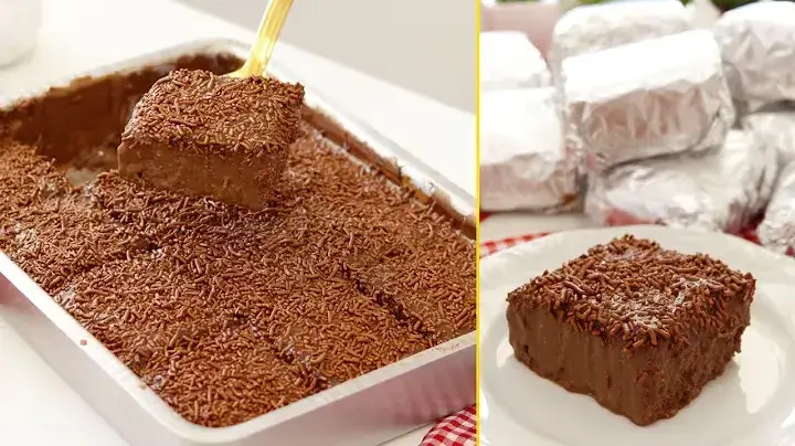 Bolo Gelado de Chocolate Fofinho e Molhadinho Perfeito Para Vender ou Servir Gelado