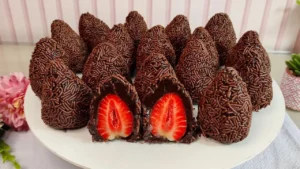 Coxinha De Brigadeiro De Morango: Receita Simples Para Você