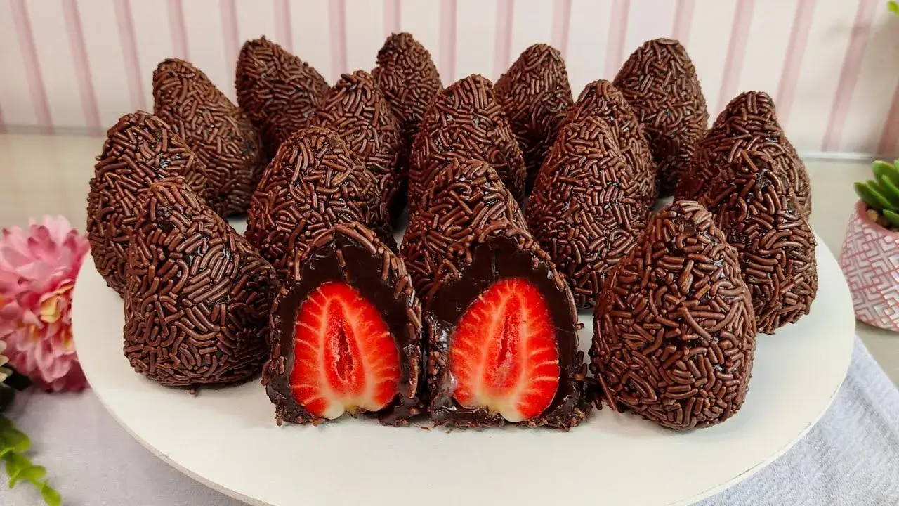 Coxinha De Brigadeiro De Morango: Receita Simples Para Você
