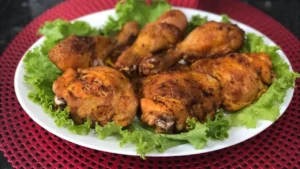 Frango Assado Super Douradinho e Macio com Maionese e Parmesão