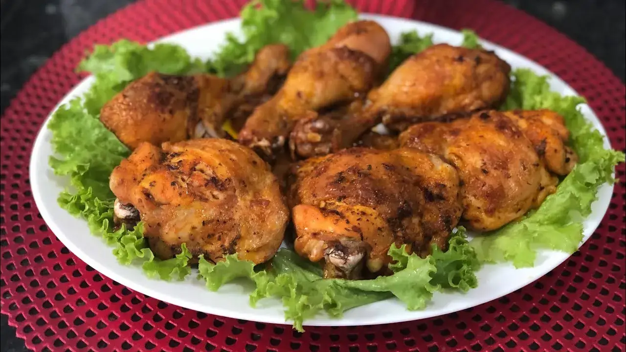 Frango Assado Super Douradinho e Macio com Maionese e Parmesão