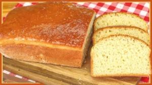 Pão Sem Sovar Fofinho e Fácil com Ingredientes Simples