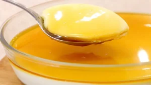 Sobremesa de Baunilha com Calda de Açúcar: Sobremesa Simples Que Derrete Na Boca