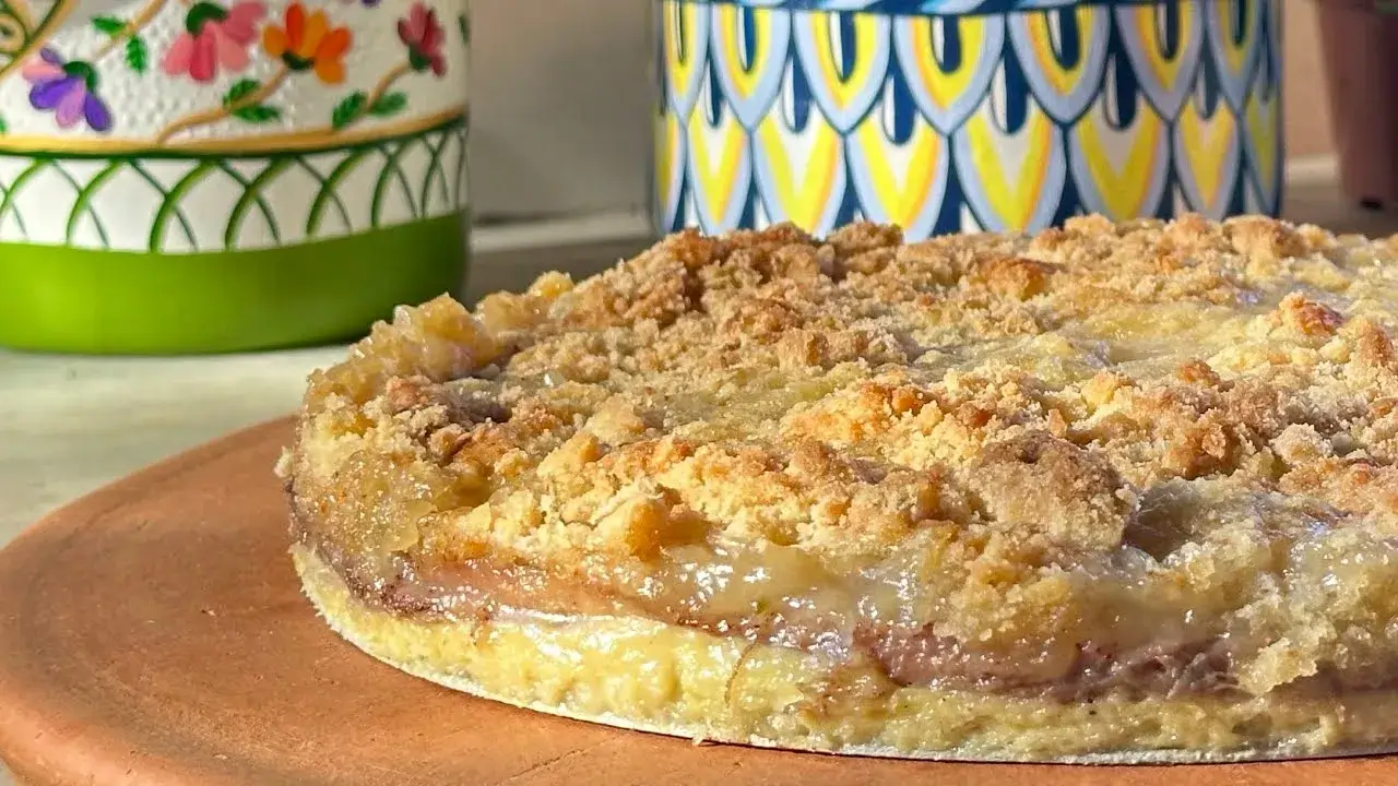 Torta de Banana Sem Massa Fica Molhadinha e Crocante Por Cima