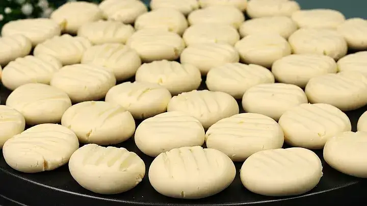 Biscoito de Limão Macio e Crocante Para o Lanche Da Tarde