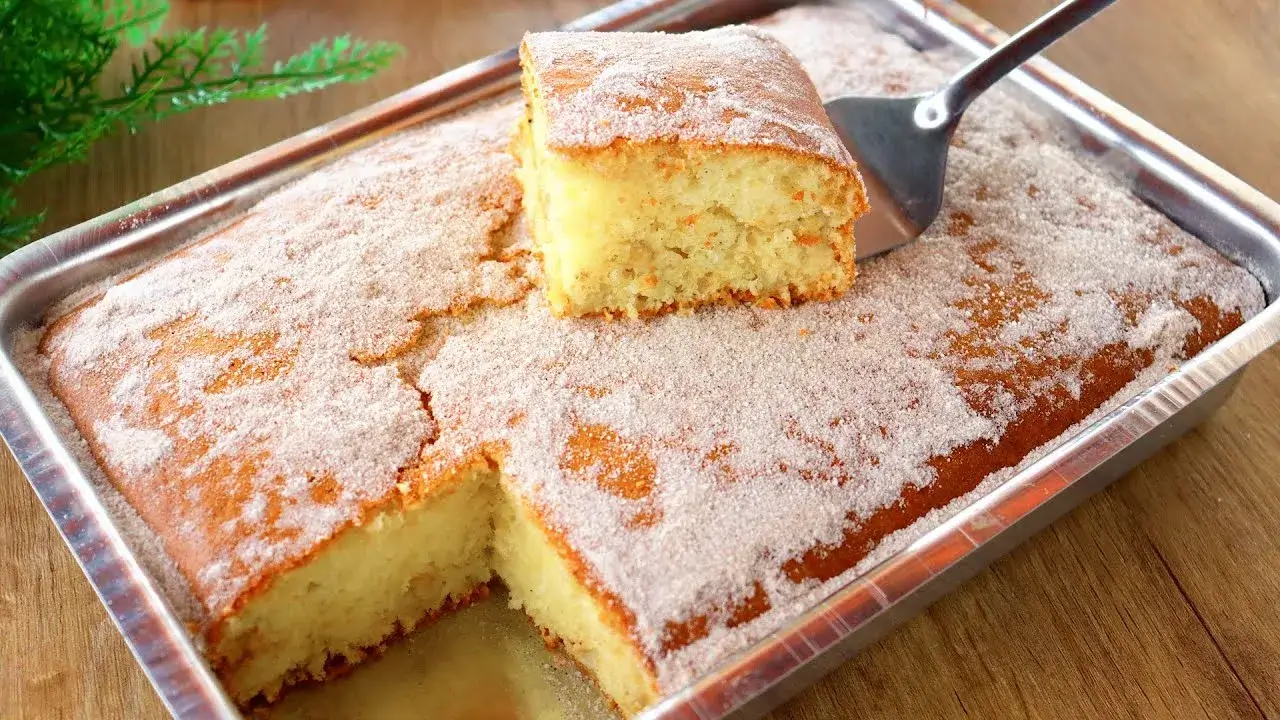 Bolo de Banana Fofinho e Mias Fácil do Mundo