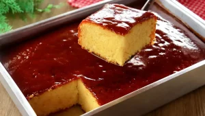 Bolo de Fubá com Cobertura de Goiabada: Receita Fácil de Fazer