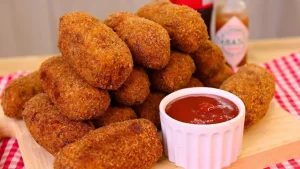 Croquete de Carne Muito Saboroso e Fácil de Fazer Veja