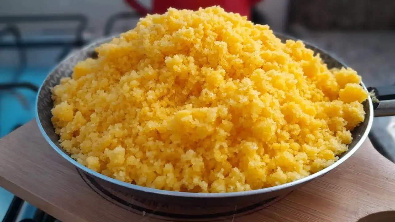 Fubá Suado: Receita Tradicional de Fubá Suado Cremoso