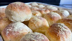 Pão Broinha sem Ovo Fofinho e Econômico com Flocão de Milho
