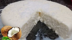 Pudim de Coco Gelado Cremoso Feito no Fogão