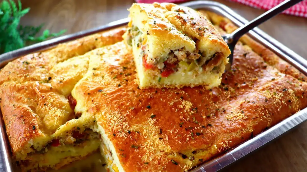A torta de sardinha é uma opção prática e econômica para o almoço ou lanche....