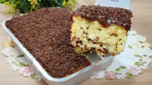 Bolo Amanteigado com Brigadeiro: Receita Fácil e Cremosa