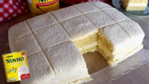Bolo Nuvem de Leite Ninho: Receita Deliciosa e Geladinha