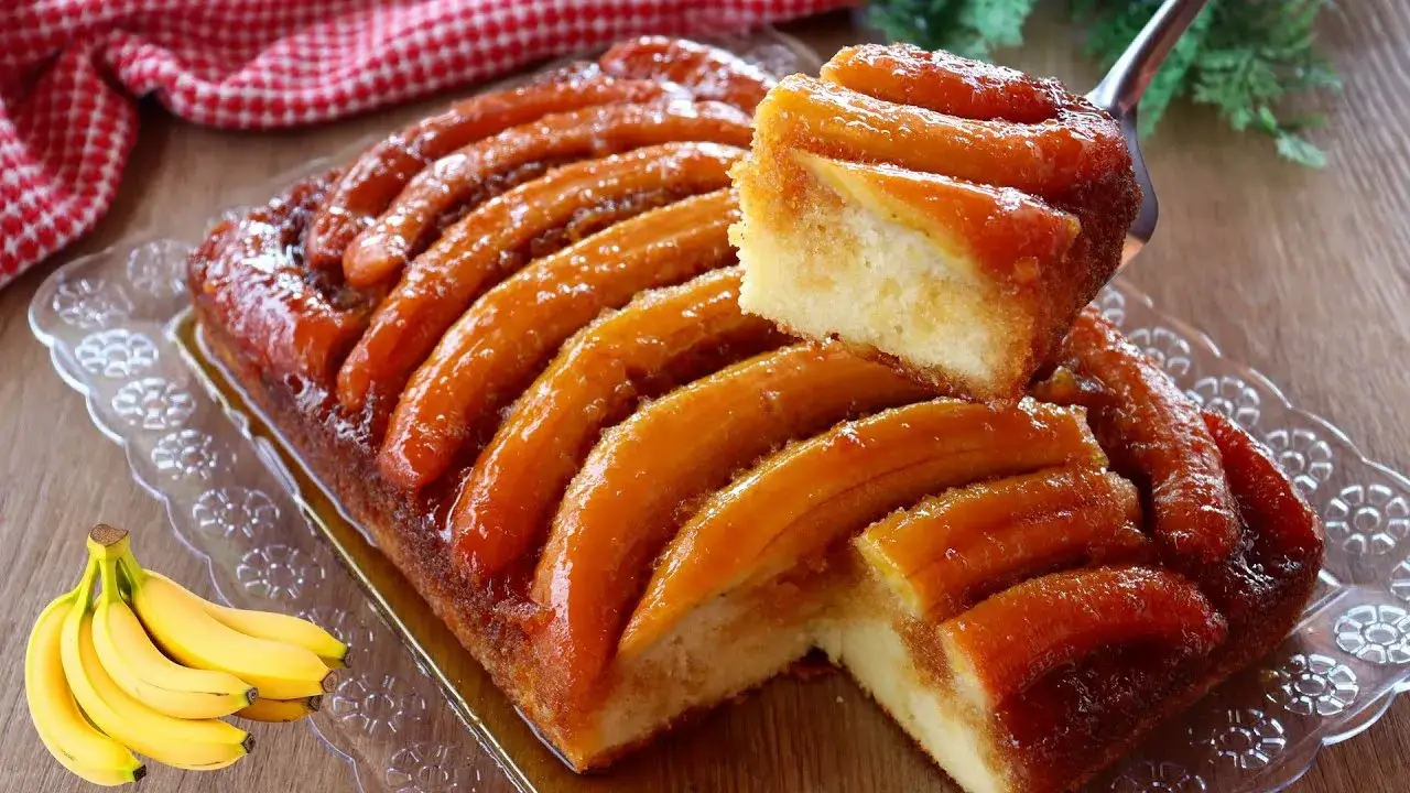 Bolo de Banana Caramelado: Receita Fácil para o Café